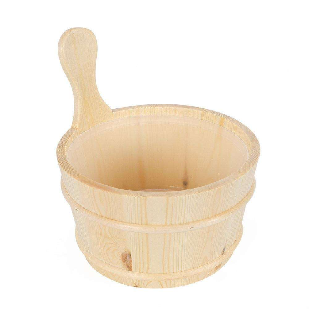 NordicMist Cedar Sauna Water Bucket & Dipper Set