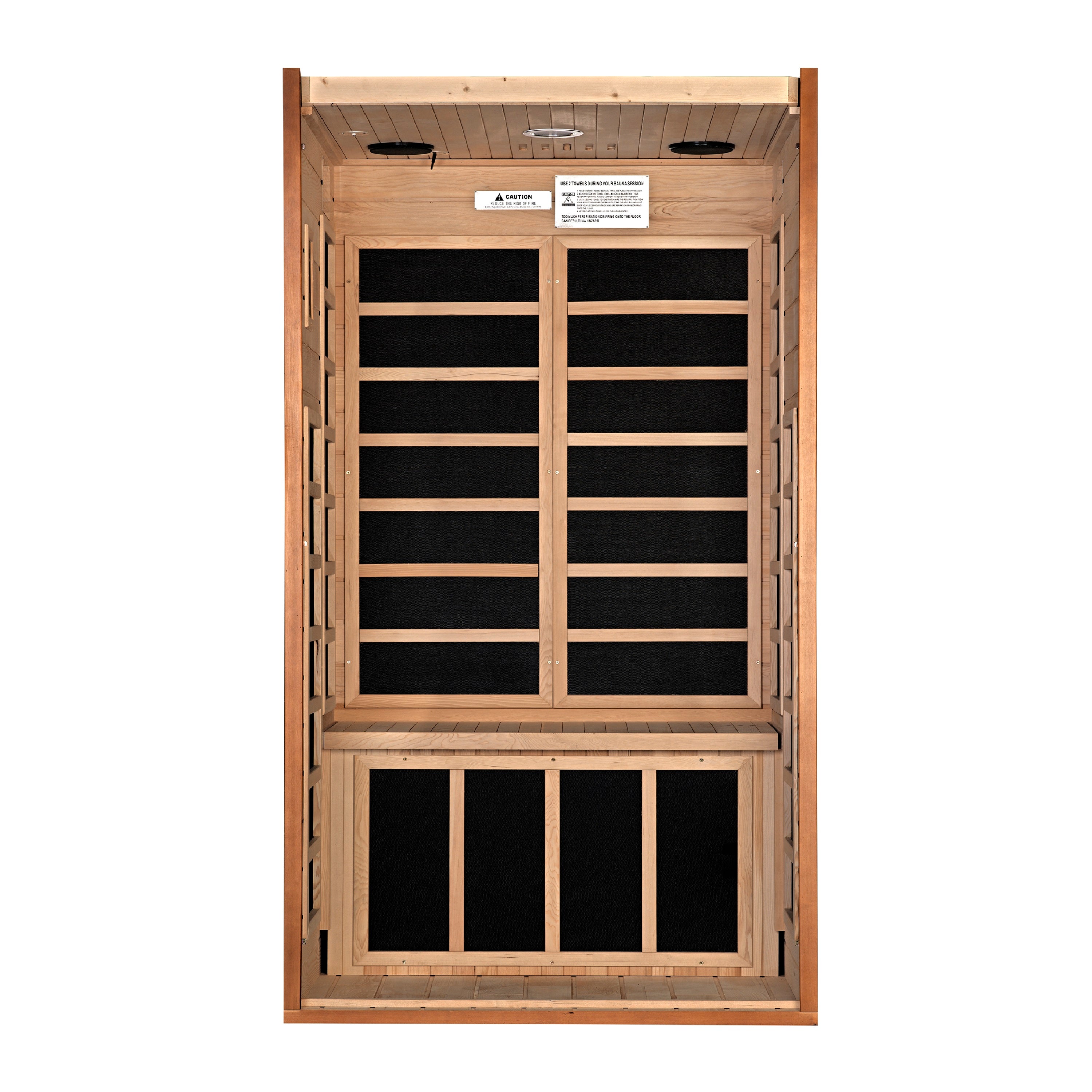 Dynamic Avila 1-2-person Low EMF (Between 5-10MG) FAR Infrared Sauna
